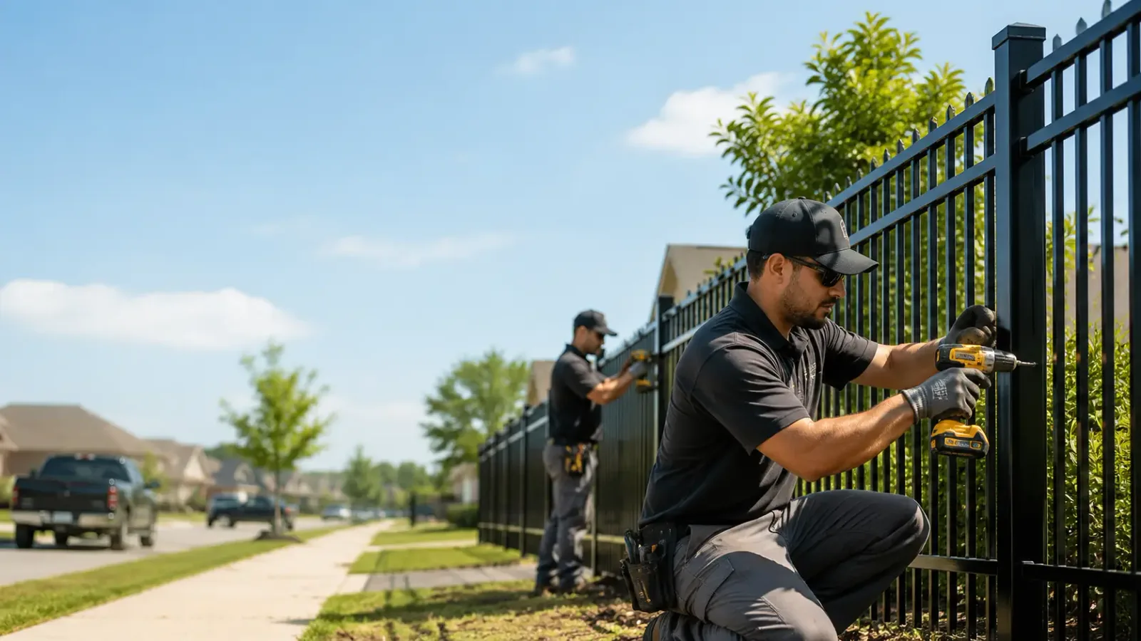 Metal Fence Installation in Garland, NC